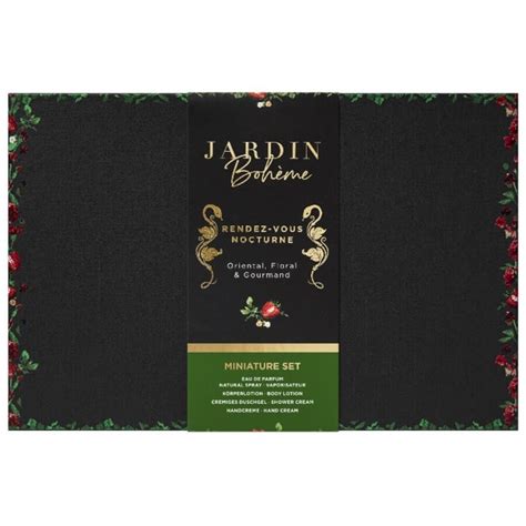 jardin boheme miniature set
